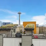 Near Space Needle Climate Pledge Roof Deck